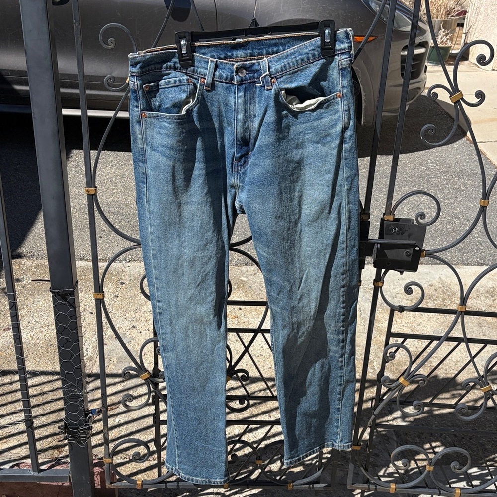 Levi's Men's Straight Blue Jeans